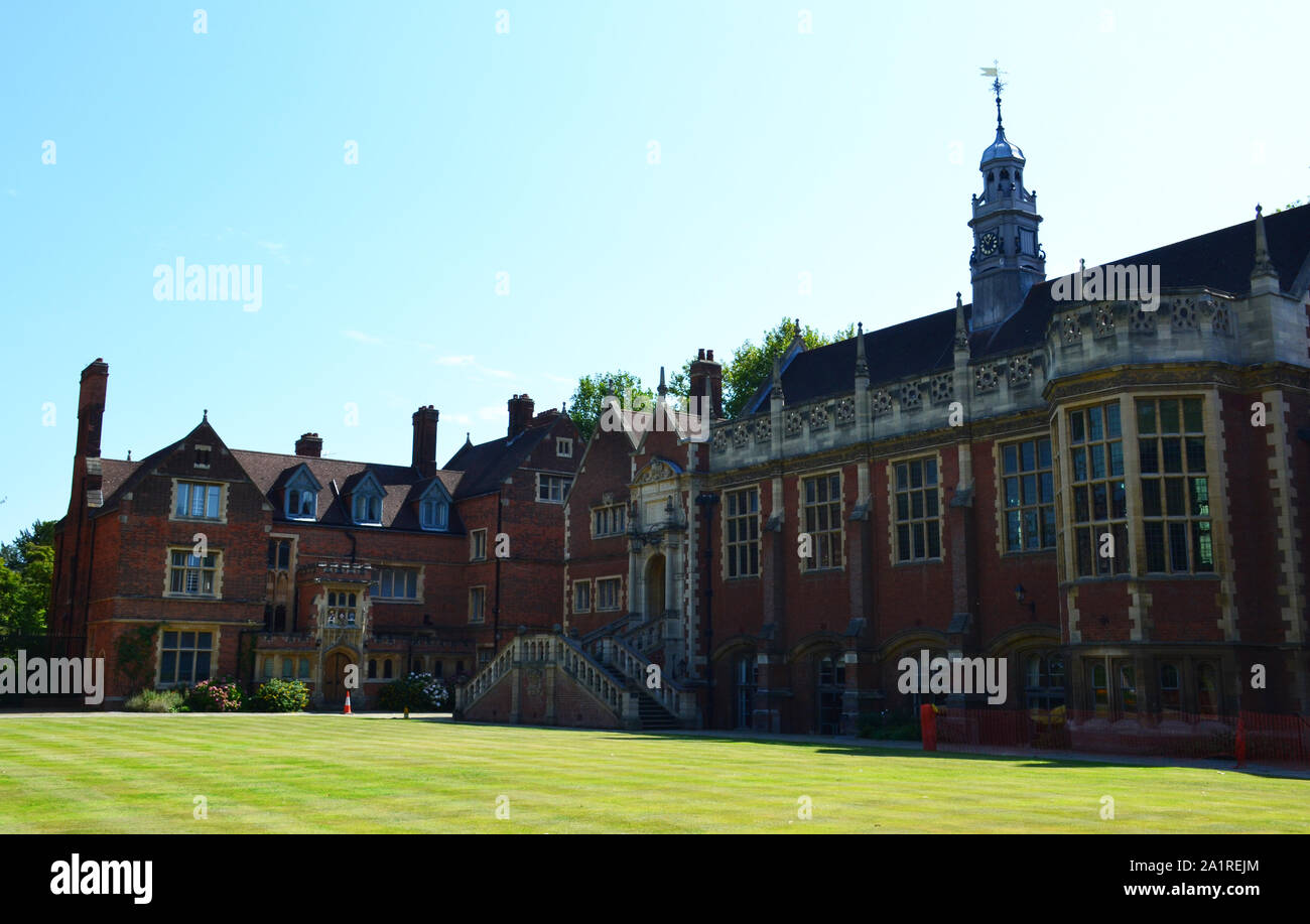 Selwyn college in Cambridge, Great Britain Stock Photo