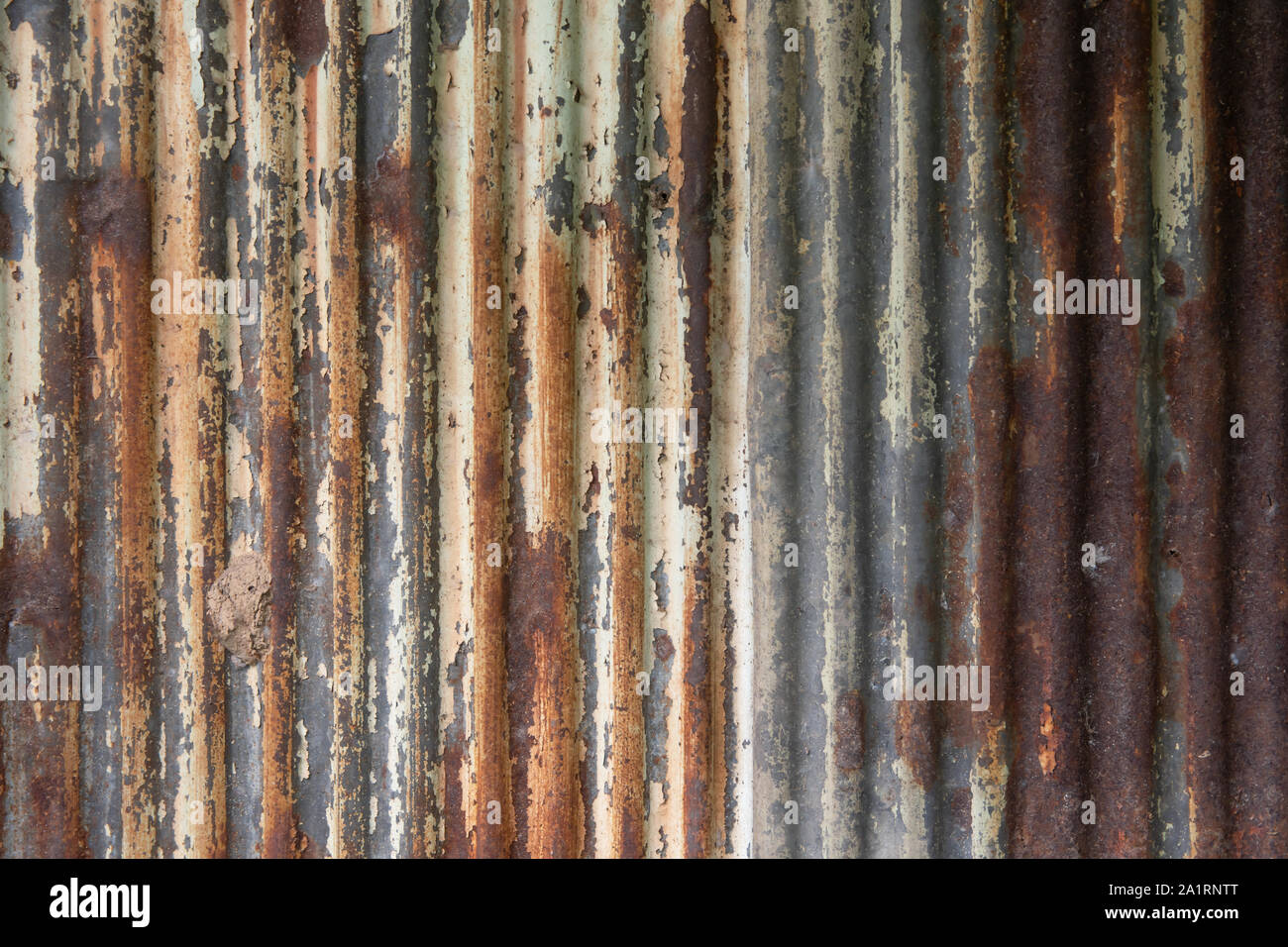 Old zinc rusted texture background Stock Photo