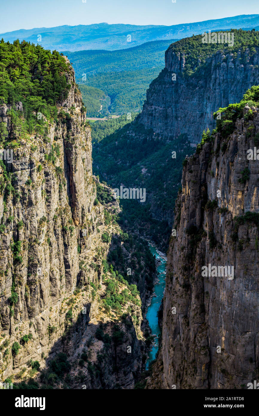 Tazi Canyon Manavgat İn Turkey Stock Photo