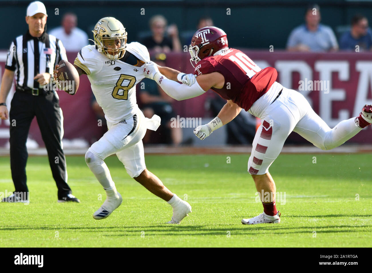 Philadelphia, Pennsylvania, USA. 28th Sep, 2019. Tech Yellow