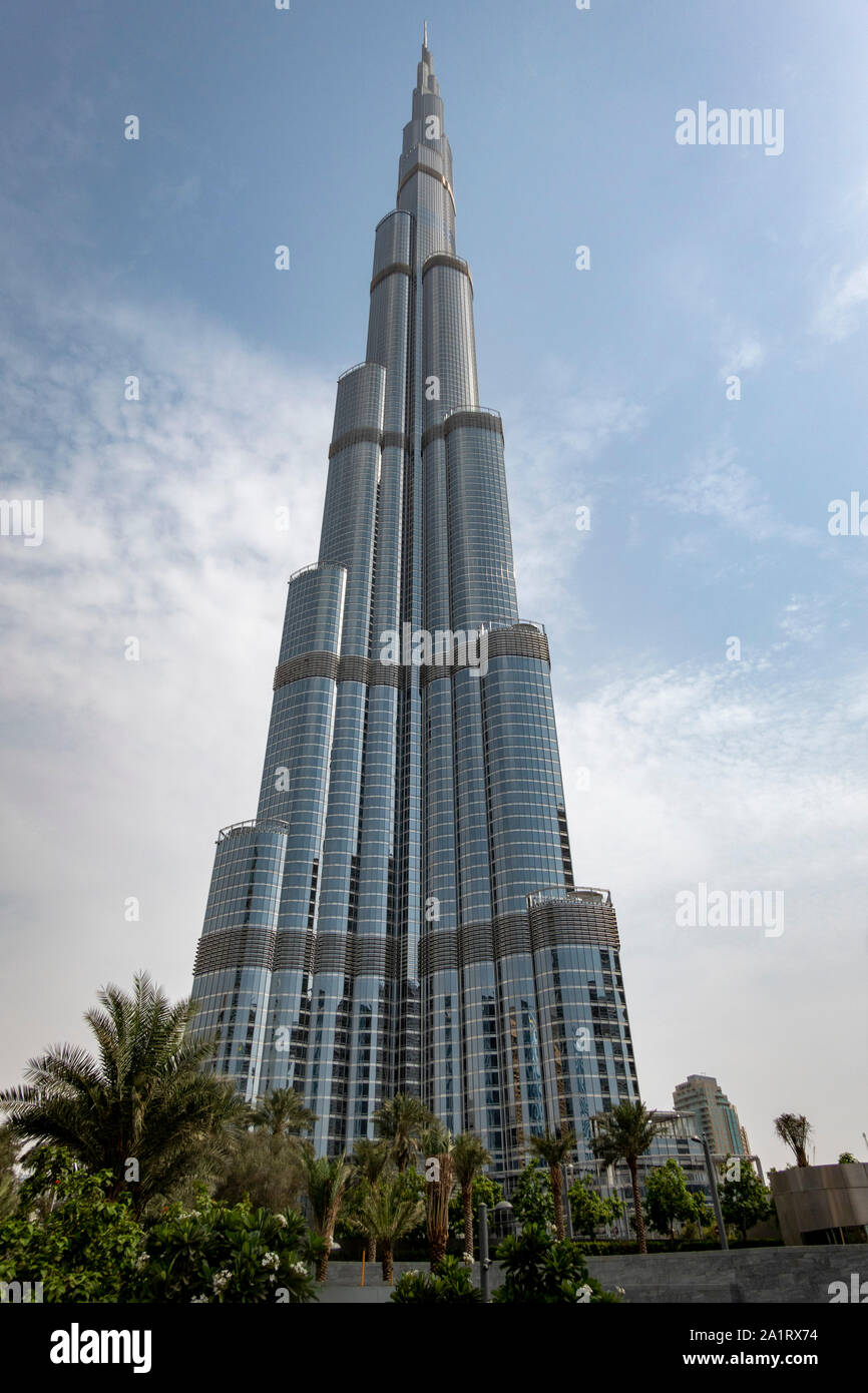 Burj Khalifa, Dubai, United Arab Emirates Stock Photo