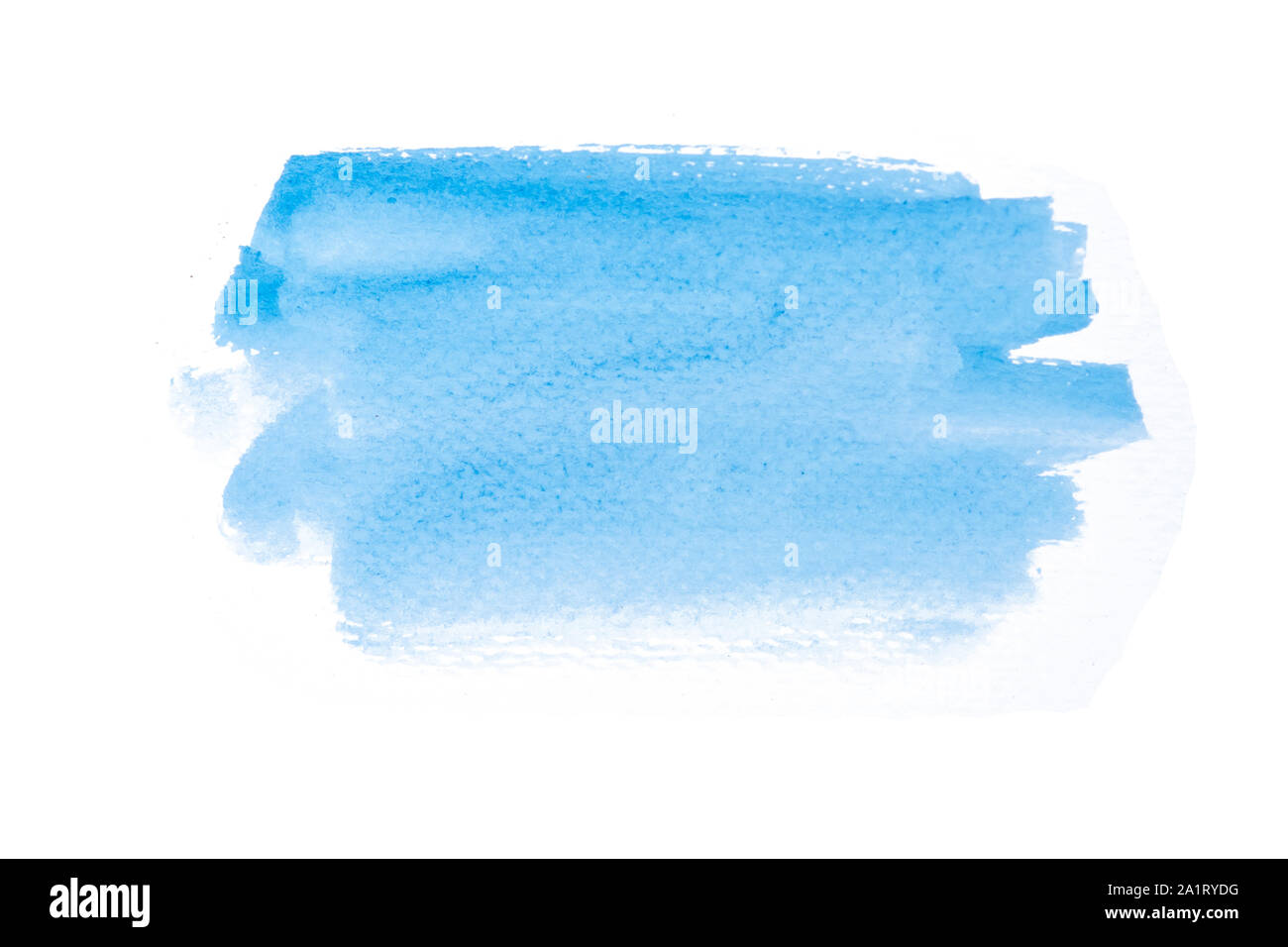 sky blue, light blue watercolor hand drawn texture with brush strokes ...