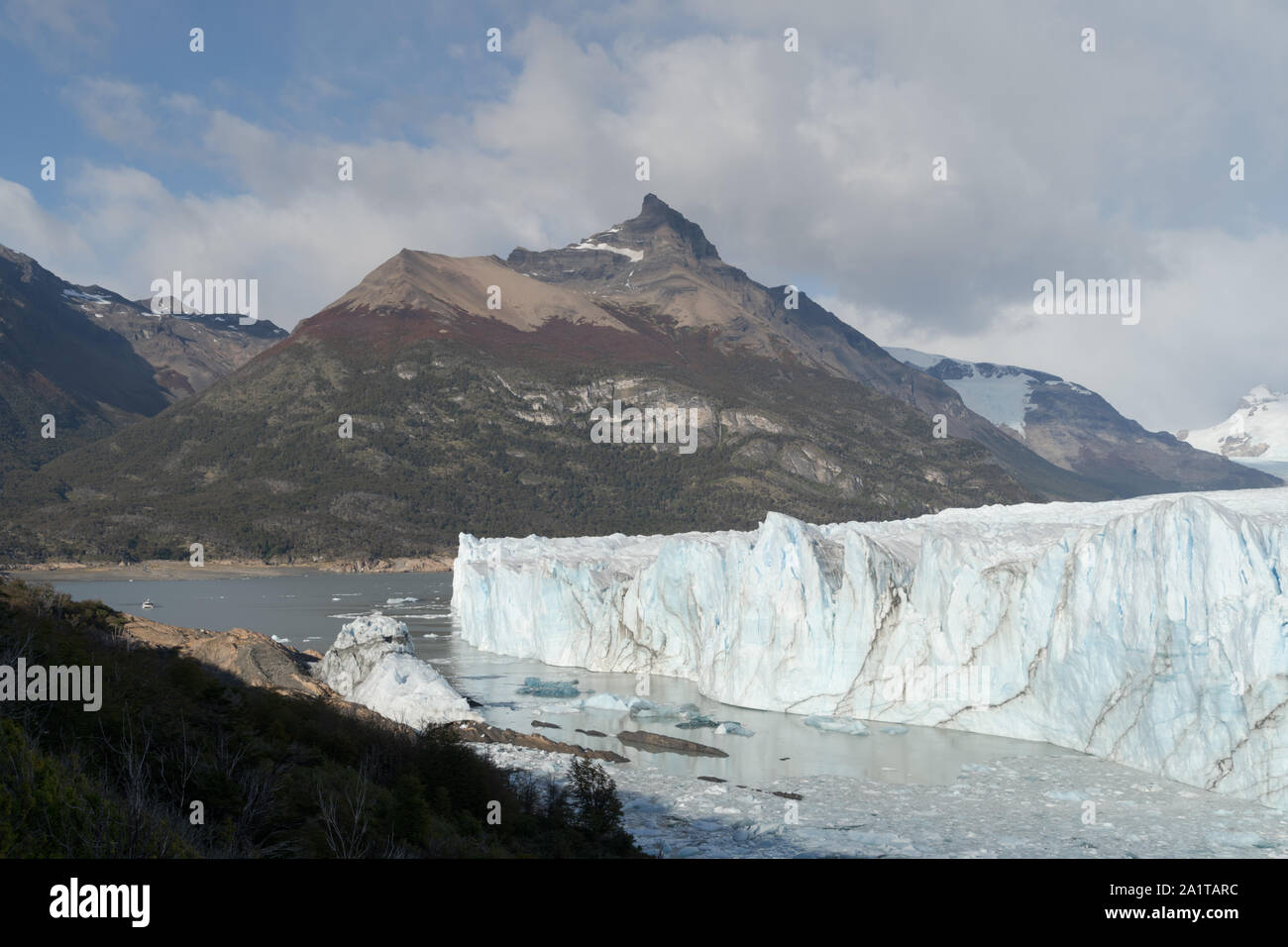 Perito Moreno Glacier, Los Glaciares National Park, El Calafate, Argentina Stock Photo