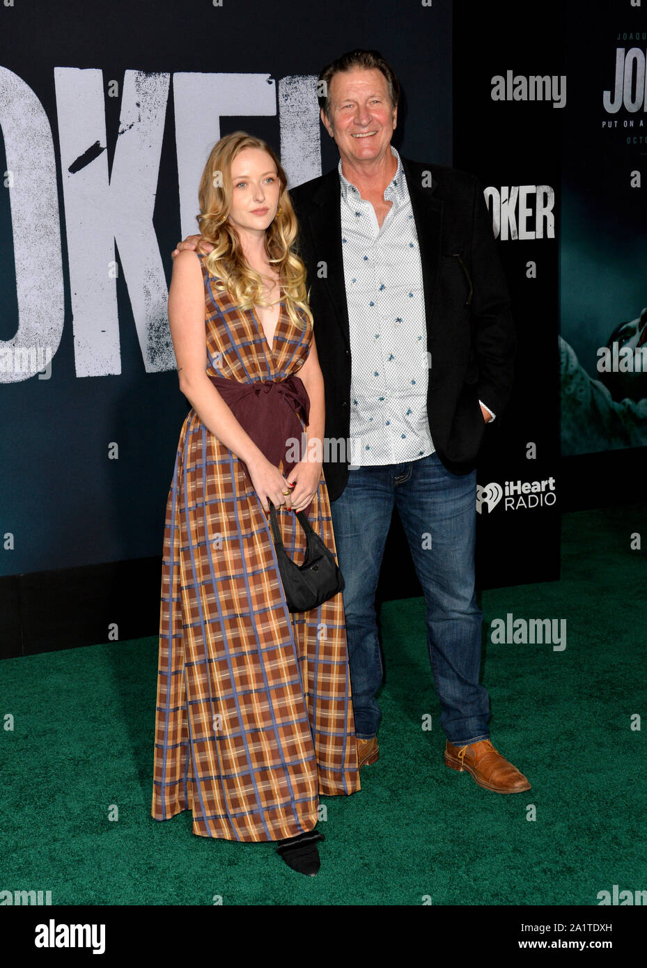 Los Angeles, USA. 29th Sep, 2019. Brett Cullen & Harper Cullen at the premiere of 'Joker' at the TCL Chinese Theatre, Hollywood. Credit: Paul Smith/Alamy Live News Stock Photo