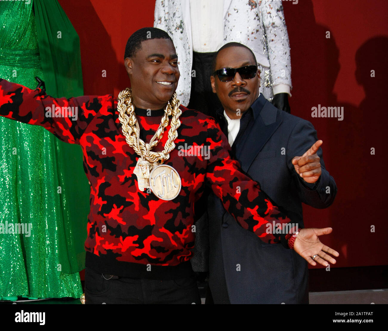 Los Angeles, CA. 28th Sep, 2019. Tracy Morgan and Eddie Murphy attend