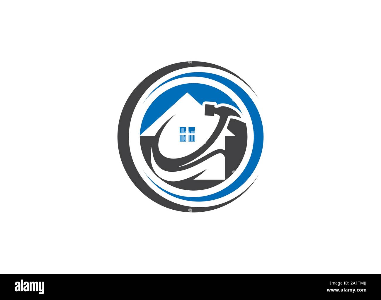 Real estate vector logo design, Real estate logo, building logo design ...