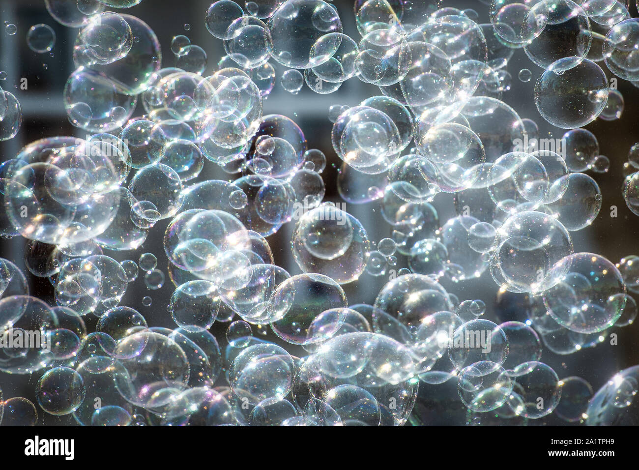 Burst of soap bubbles hires stock photography and images Alamy