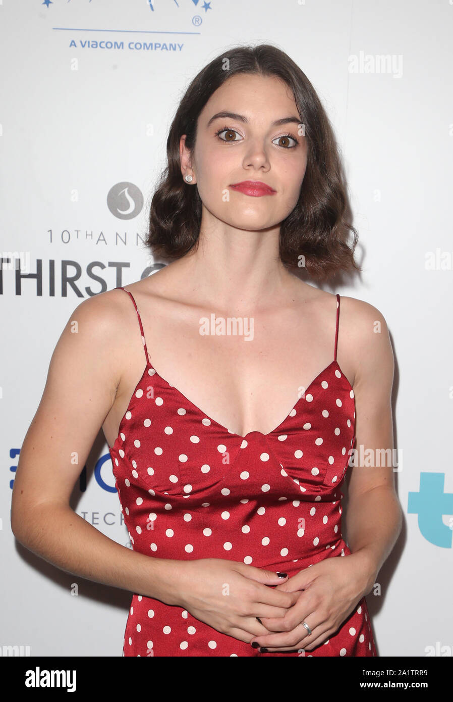 Beverly Hills, USA. 28th Sep, 2019. Francesca Reale, at Thirst Project's 10th Annual Thirst Gala at The Plaza at The Beverly Hilton Hotel in Beverly Hills, California on September 28, 2019. Credit: Faye Sadou/Media Punch/Alamy Live News Stock Photo
