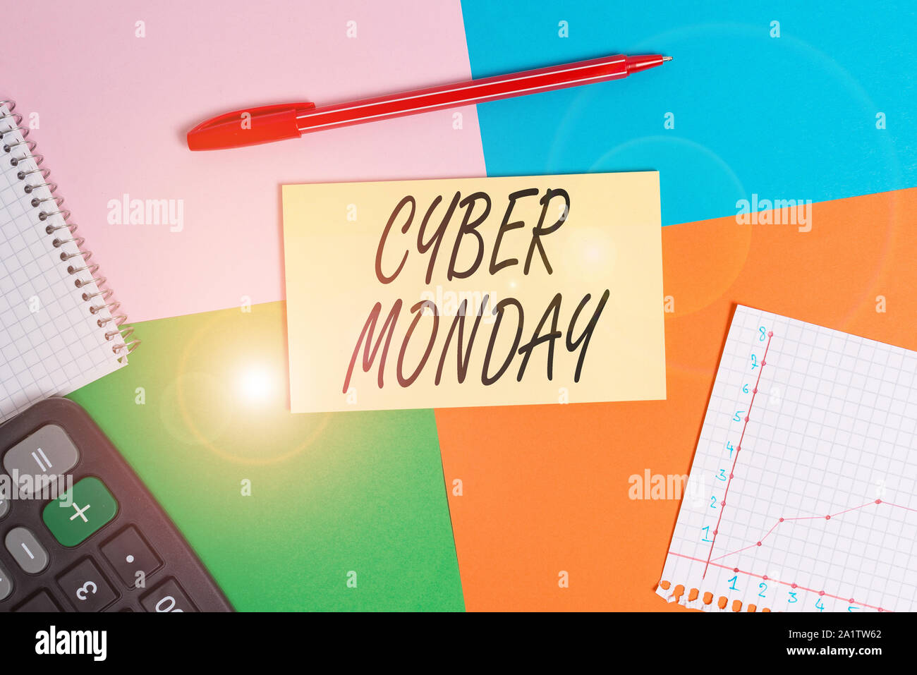 Handwriting Text Cyber Monday Conceptual Photo Monday After The
