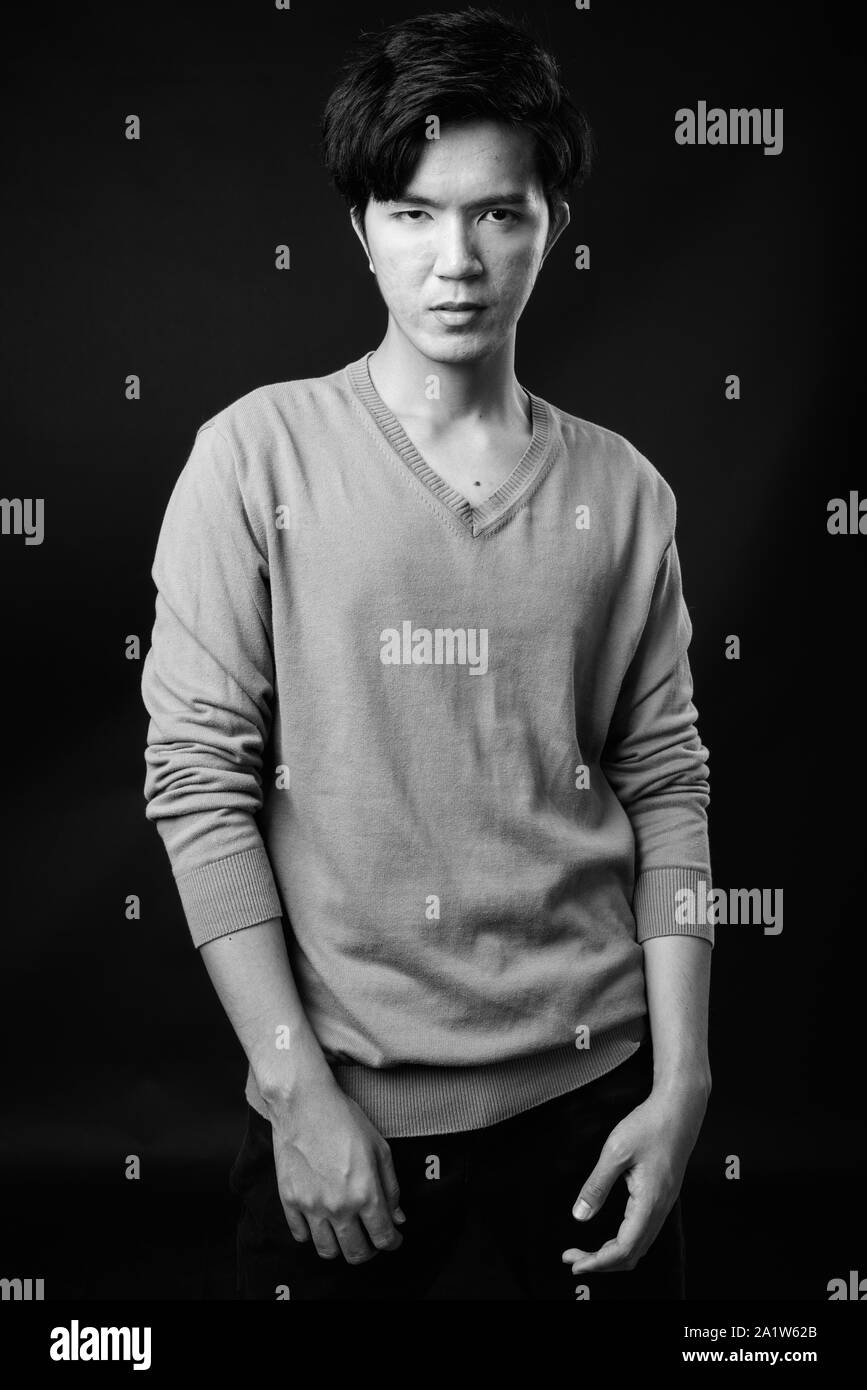 Asian black and white photo hi-res stock photography and images - Alamy