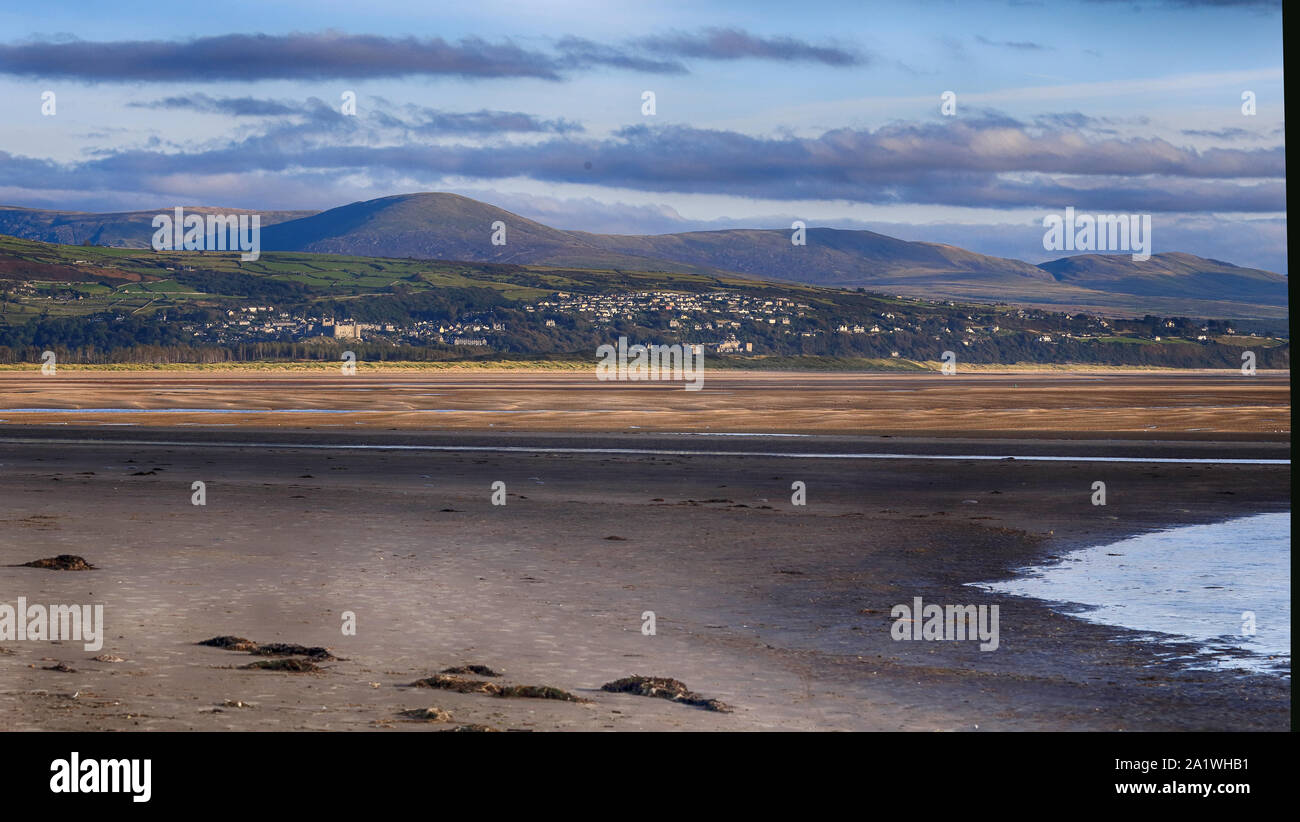 Black Rock Sands Porthmadog Stock Photo Alamy