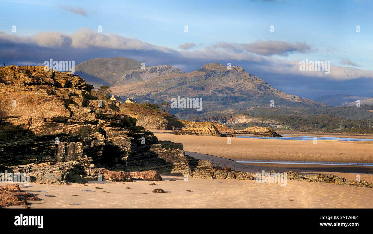 Black Rock Sands - Porthmadog Stock Photo - Alamy