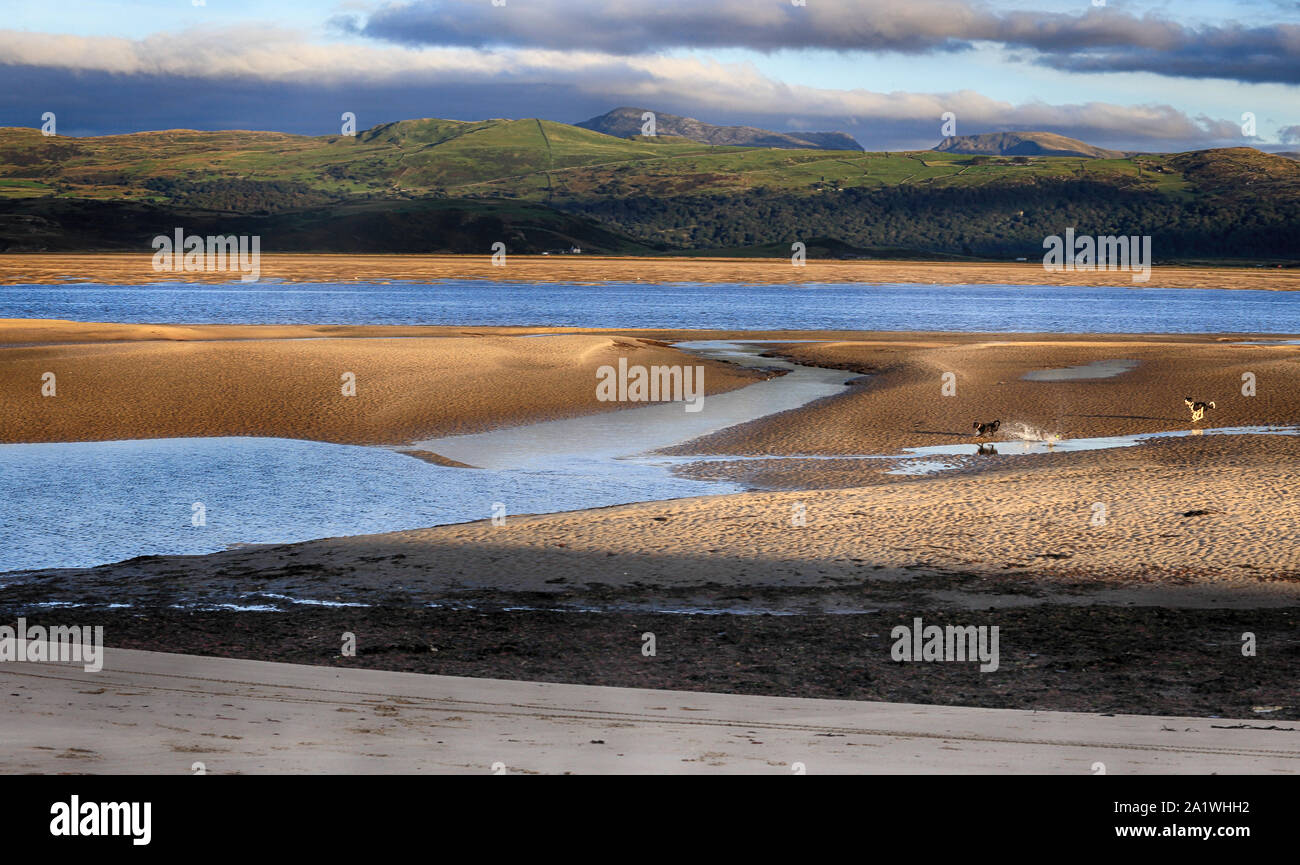Black Rock Sands - Porthmadog Stock Photo - Alamy