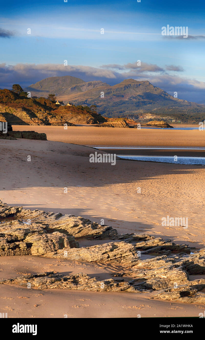 Black Rock Sands - Porthmadog Stock Photo - Alamy