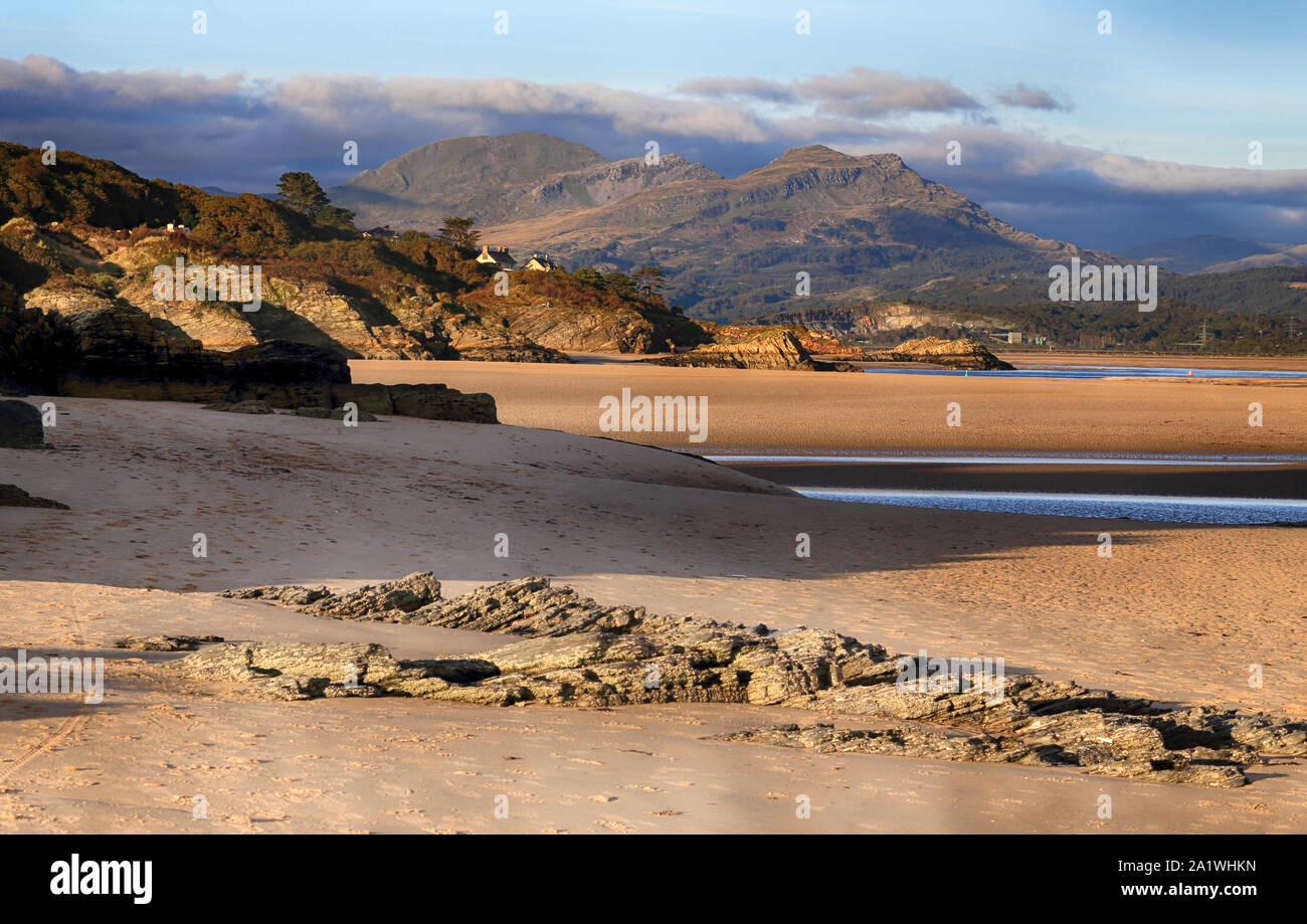 Black Rock Sands - Porthmadog Stock Photo - Alamy