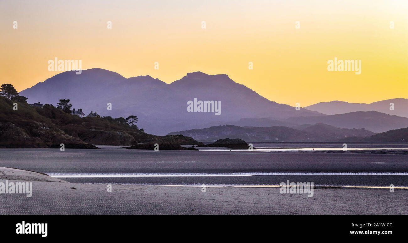 Black Rock Sands - Porthmadog Stock Photo - Alamy