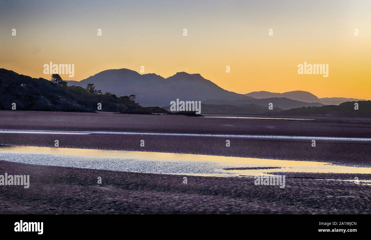 Black Rock Sands - Porthmadog Stock Photo - Alamy