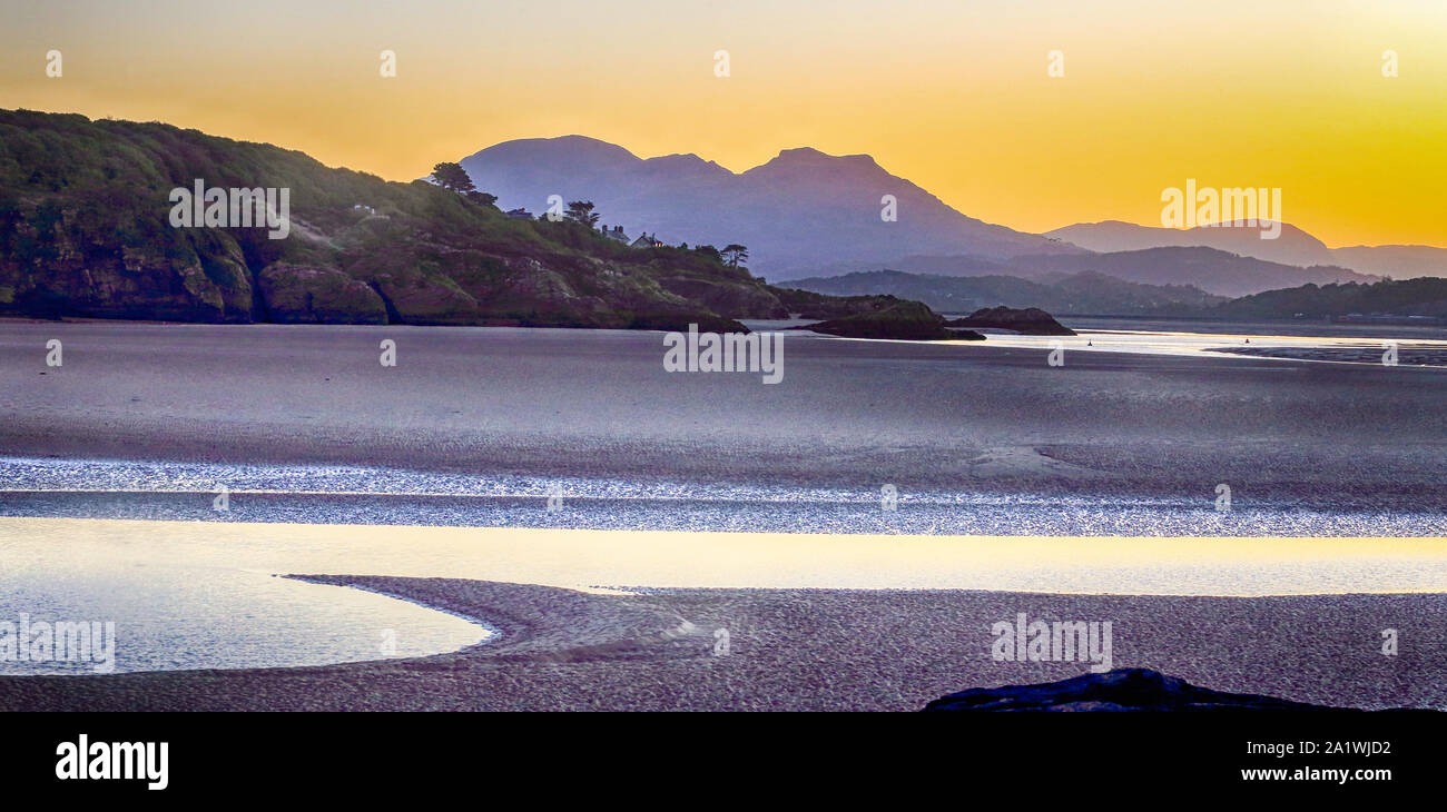 Black Rock Sands - Porthmadog Stock Photo - Alamy