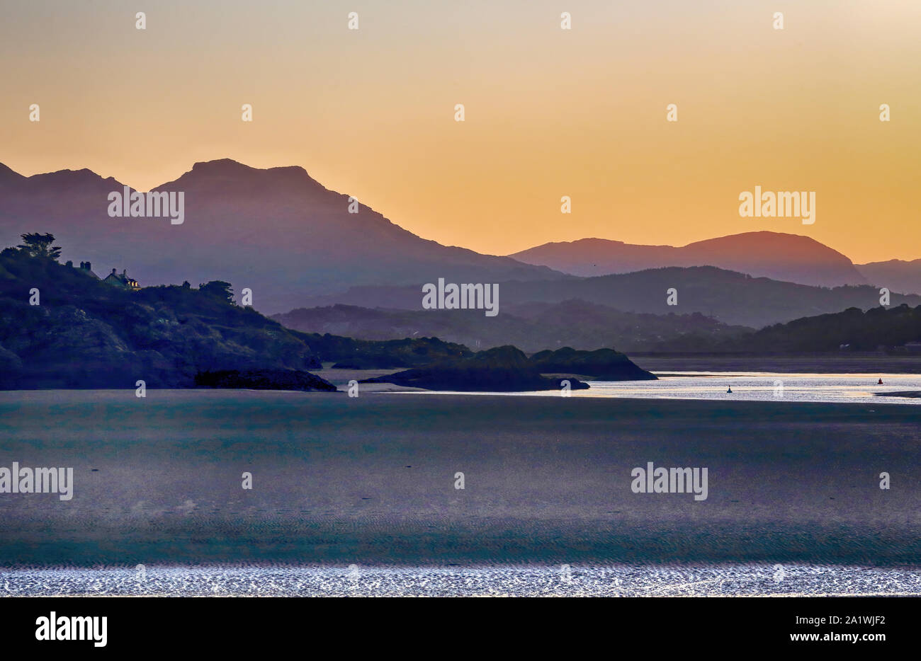 Black Rock Sands - Porthmadog Stock Photo - Alamy