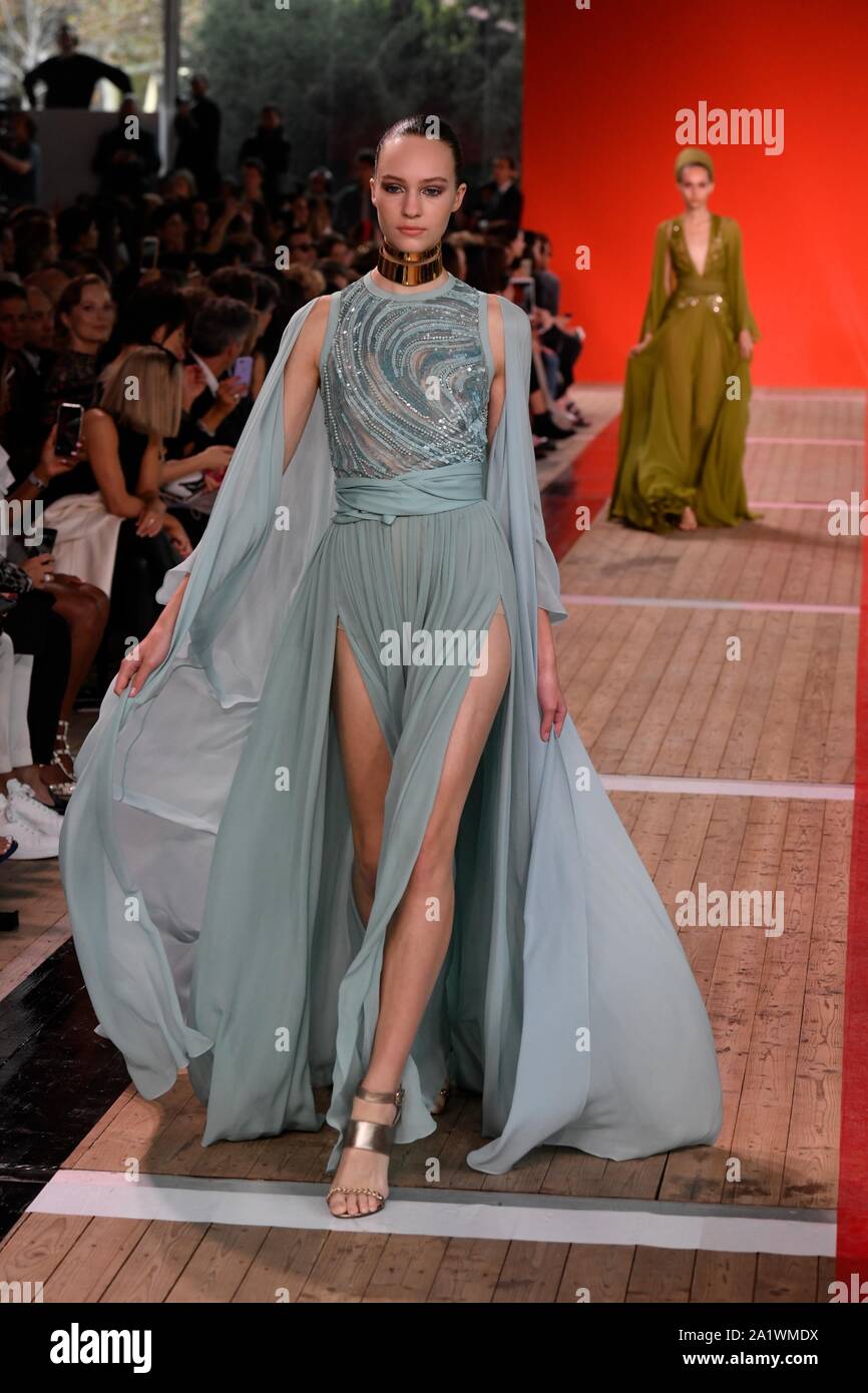 sachin and babi light blue dress Discover Evening Bridal Inspiration from Elie Saab's A/W 2024-25 Collection  ❤️ Blog Wezoree