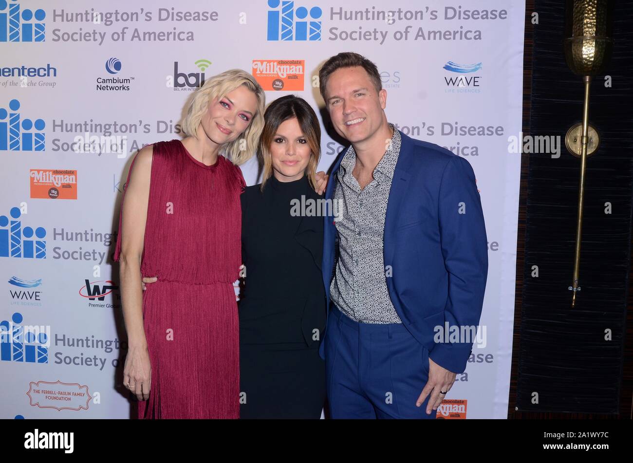 Hollywood, USA. 28th Sep, 2019. Jaime King, Rachel Bilson, Scott Porter
