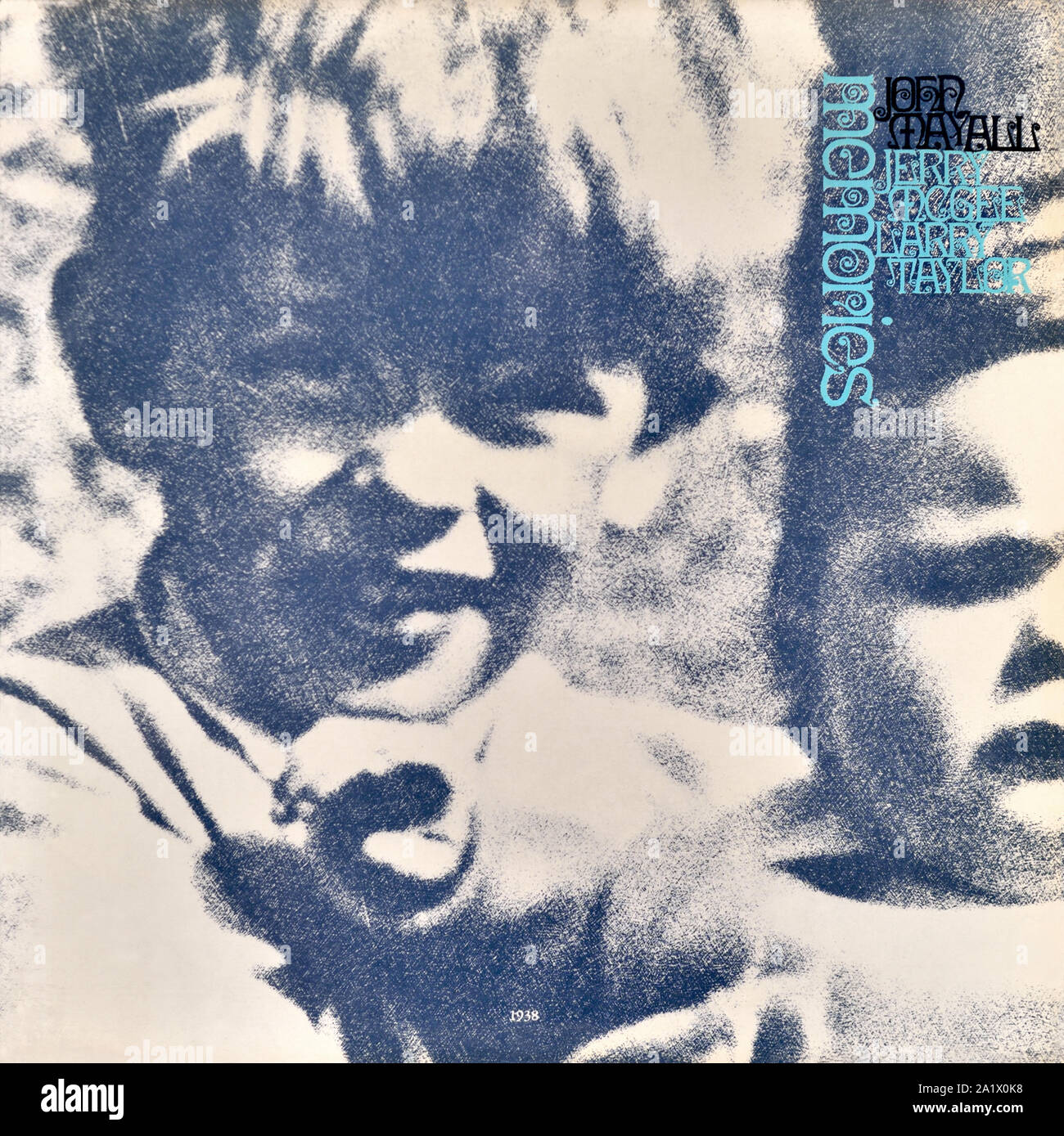 John Mayall - original vinyl album cover - Memories - 1971 Stock Photo
