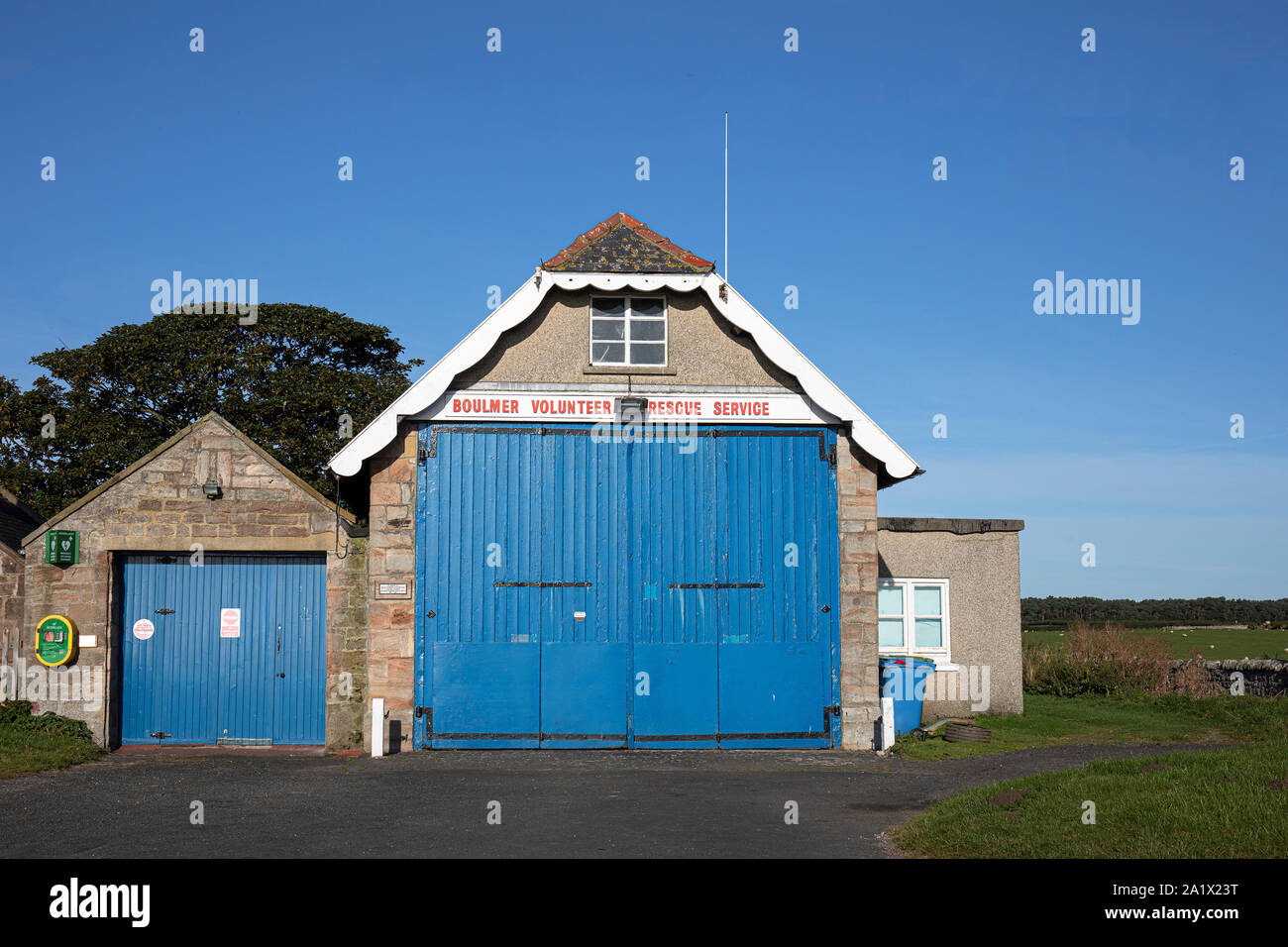 Boulmer Northumberland Stock Photo