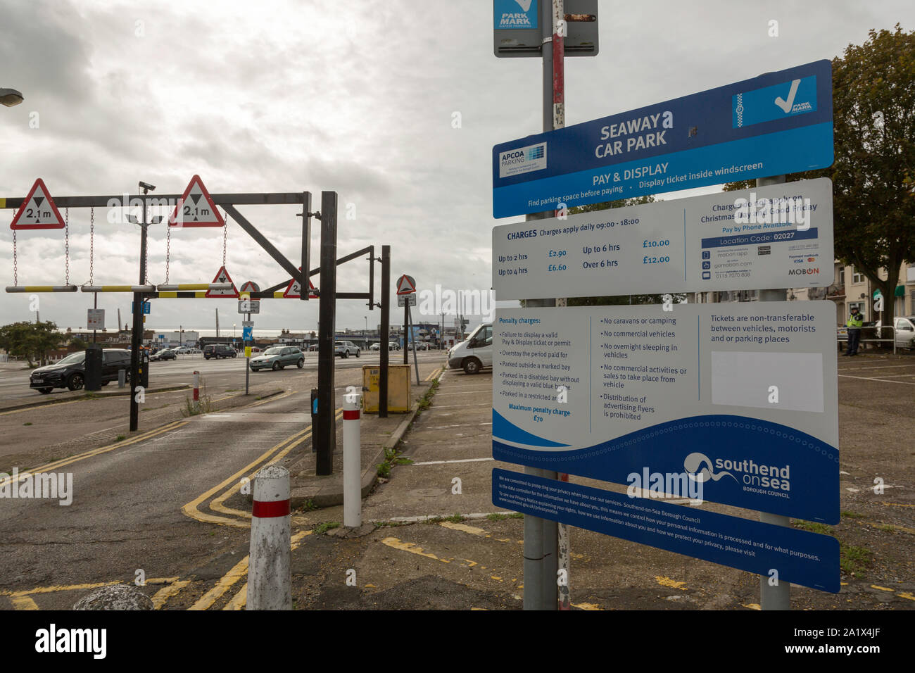 The Seaway car park. Southend on Sea, UK Stock Photo Alamy