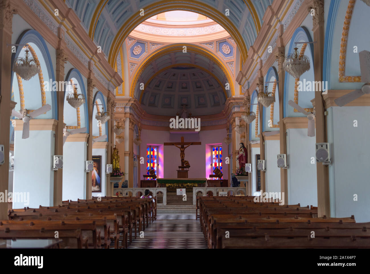 french-quarter-pondicherry-india-september-3-2019-religious-statues