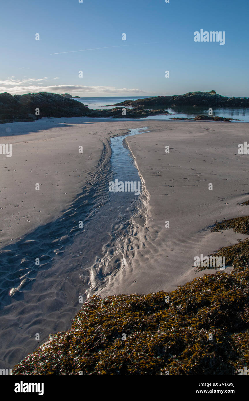 Coastal landscapes, Isle of Coll, Inner Hebrides, Scotland Stock Photo