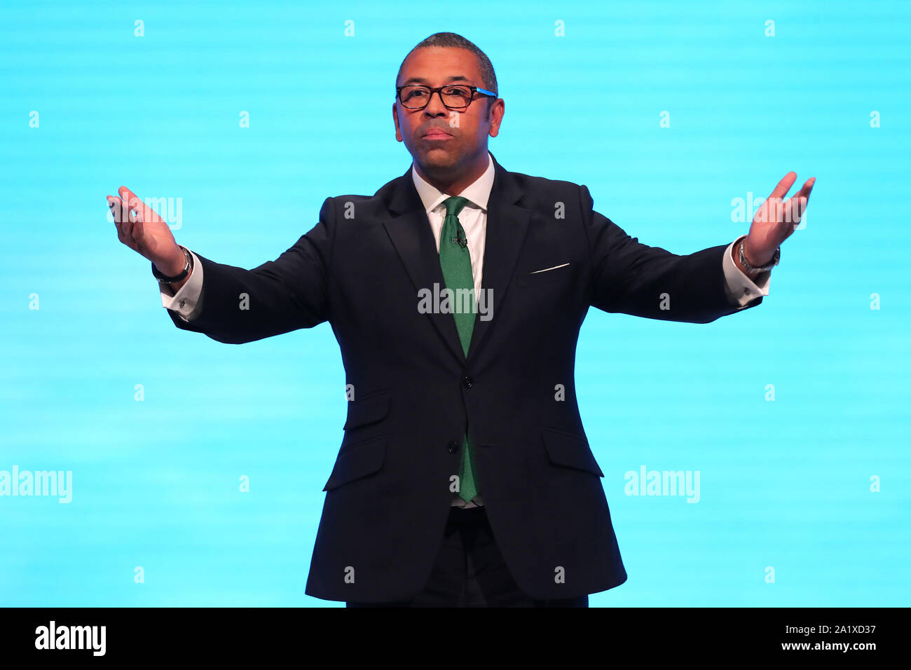 JAMES CLEVERLY, 2019 Stock Photo