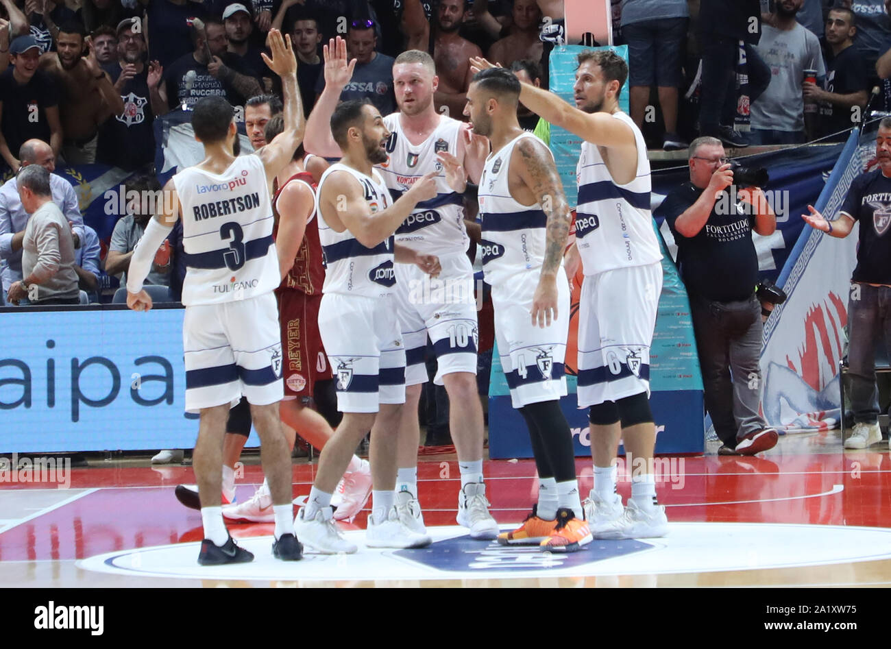 Bologna, Italy, 29 Sep 2019, FORTITUDO POMPEA BOLOGNA during Fortitudo