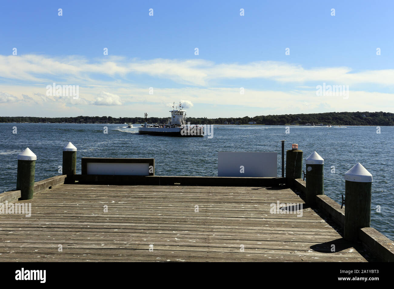 Car ferry Greenport Long Island New York Stock Photo Alamy