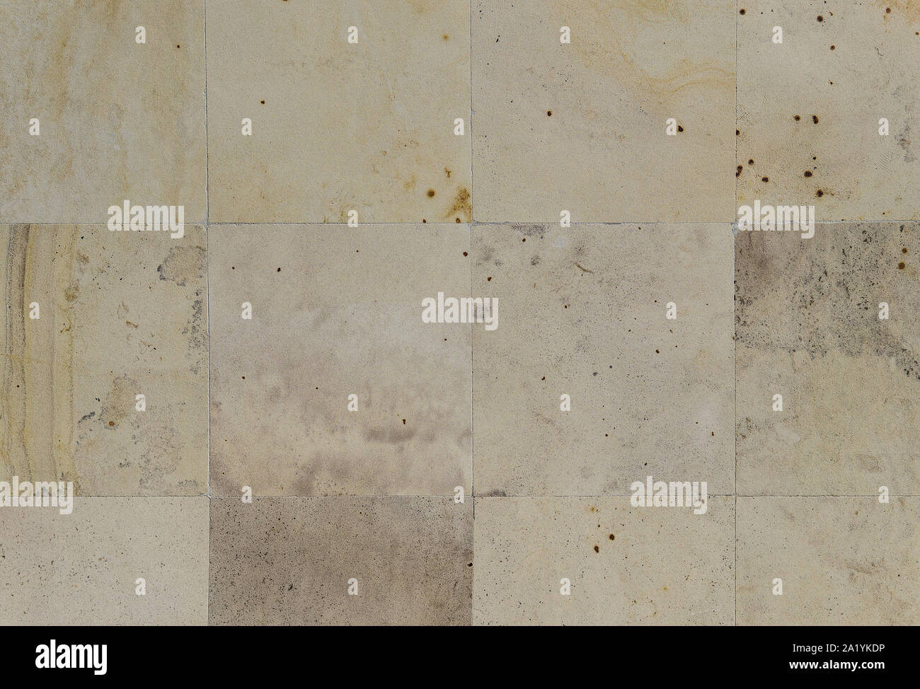 Stone texture tile background patchwork, brown. Brown tiles texture for background. Stock Photo