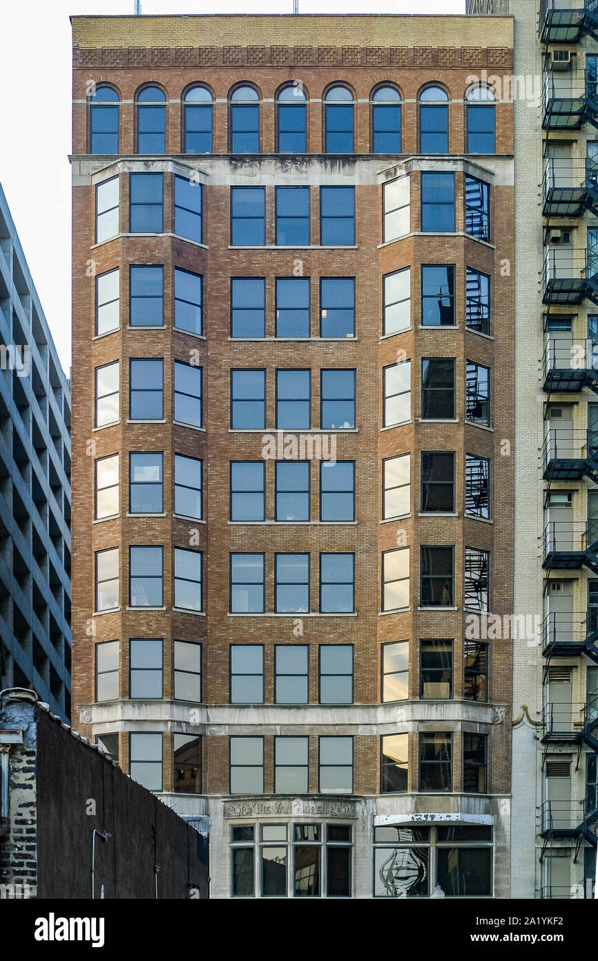 The Van Buren Building Stock Photo - Alamy