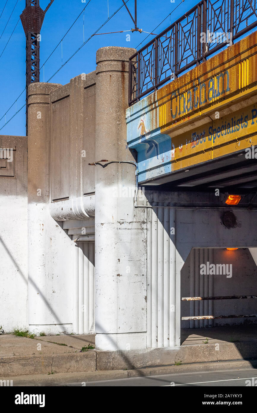 Railroad right of way Stock Photo Alamy