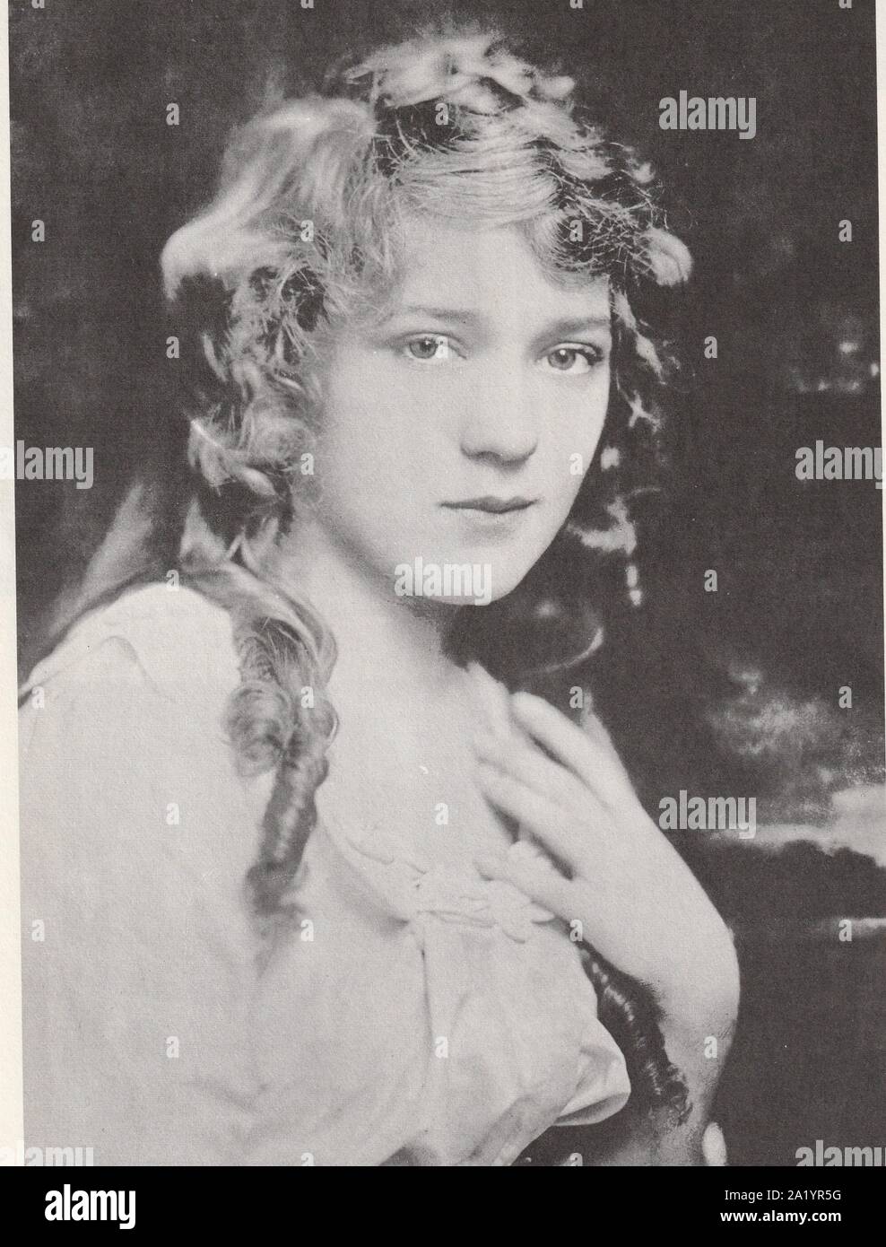 Mary Pickford (1892-1979), American Academy Award actress, Coquette, co-founder of United Artists. Stock Photo