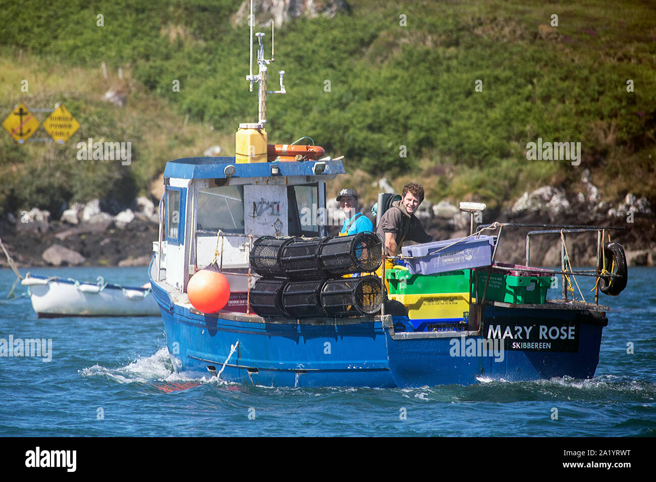 Fishing boat Turks Head Stock Photo Alamy