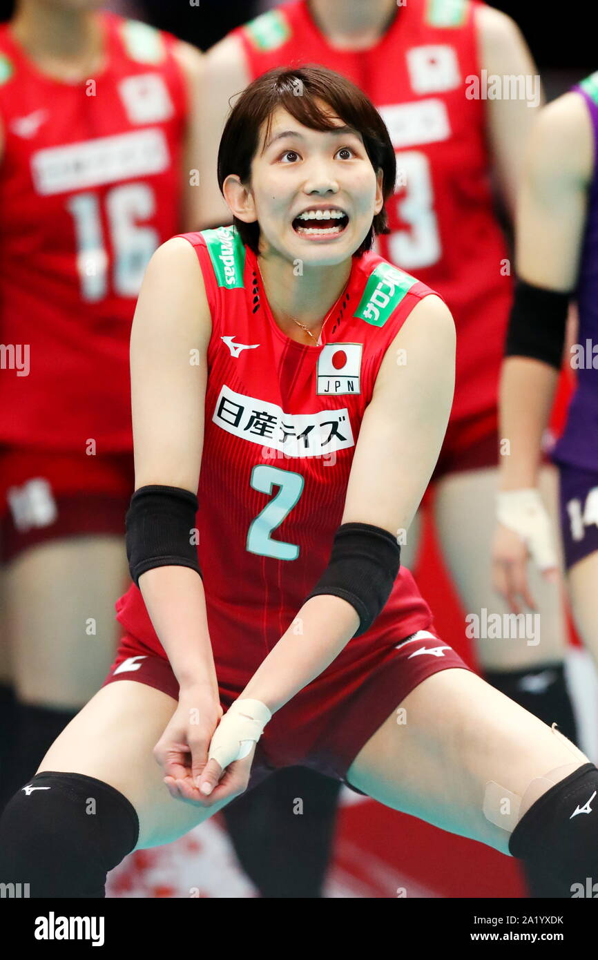 Osaka, Japan. 29th Sep, 2019. ÄSarina Koga (JPN) Volleyball : 2019