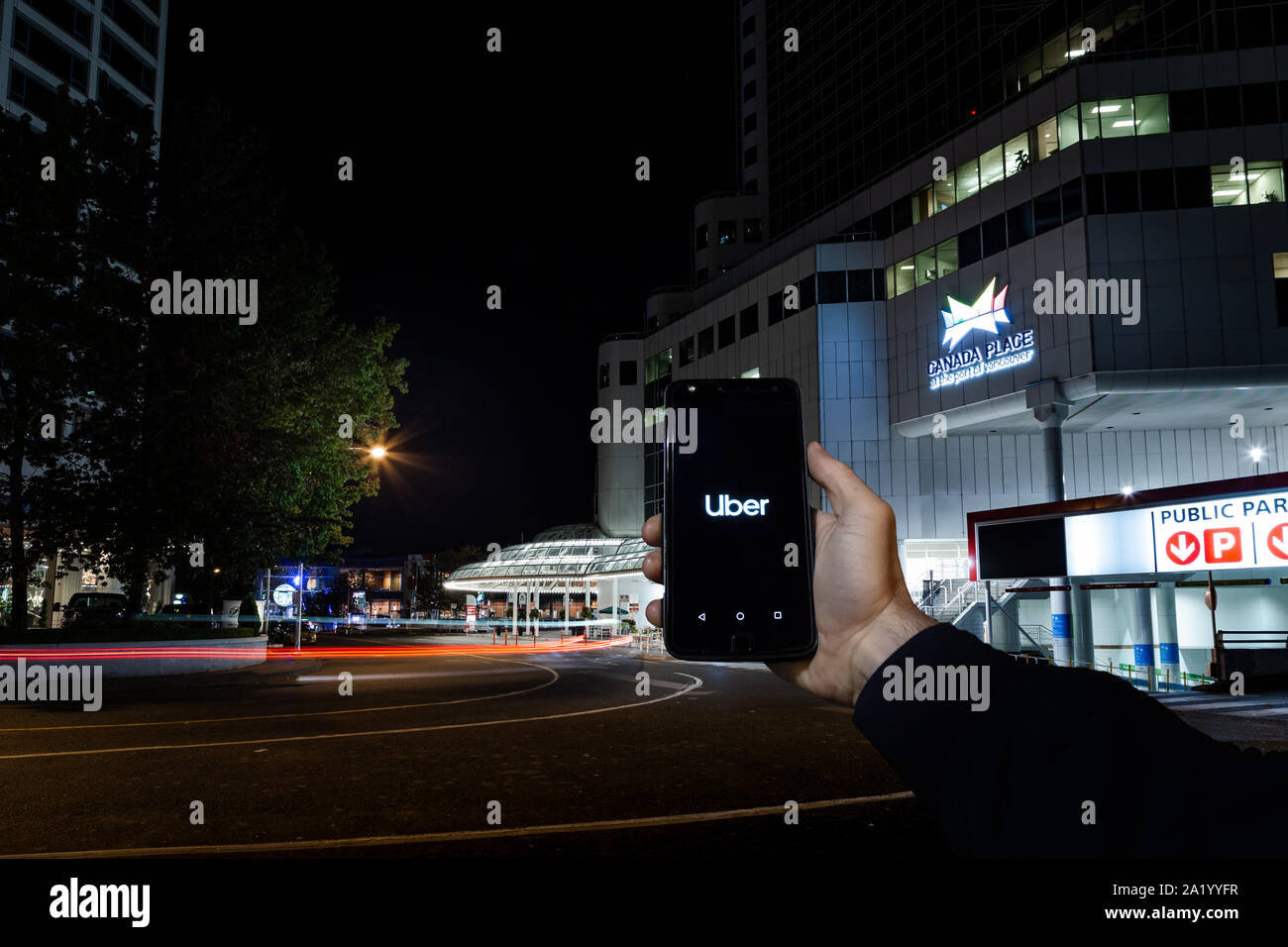 Uber vancouver hires stock photography and images Alamy