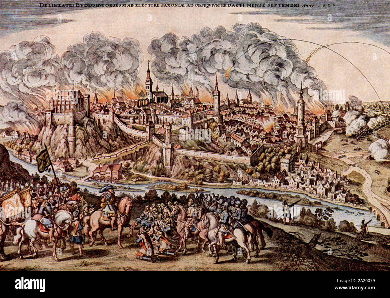 Thirty Years War, siege and capture of Bautzen by the Elector of Saxony