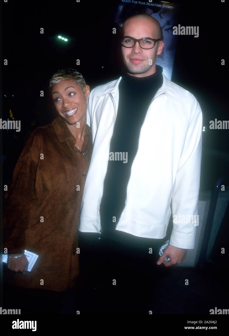 Hollywood, California, USA 11th January 1995 Actress Jada Pinkett and actor Billy Zane attend 'Tales from the Crypt: Demon Knight' Hollywood Premiere on January 11, 1995 at Hollywood Galaxy Theatre in Hollywood, California, USA. Photo by Barry King/Alamy Stock Photo Stock Photo