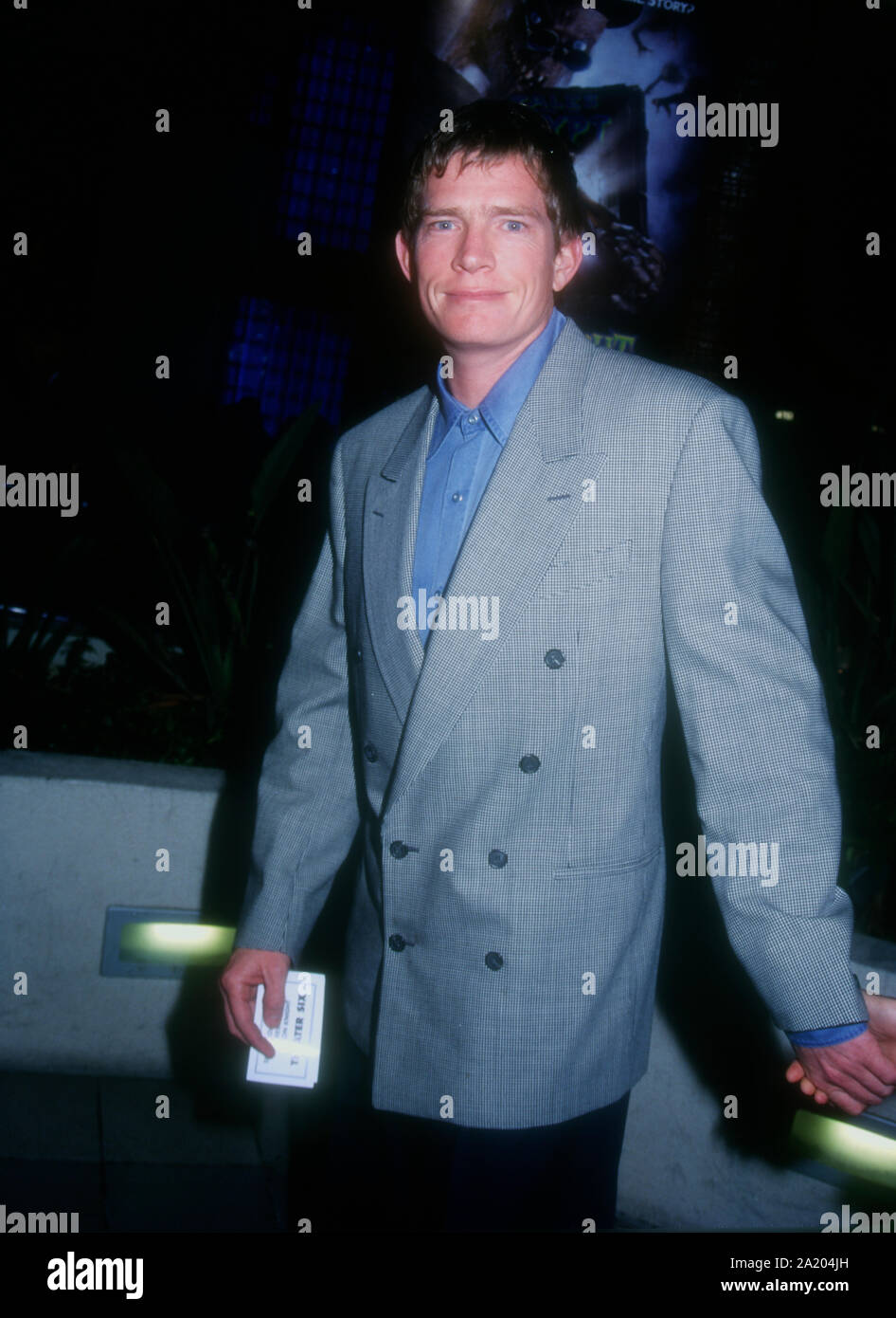 Hollywood, California, USA 11th January 1995 Actor Thomas Haden Church attends 'Tales from the Crypt: Demon Knight' Hollywood Premiere on January 11, 1995 at Hollywood Galaxy Theatre in Hollywood, California, USA. Photo by Barry King/Alamy Stock Photo Stock Photo