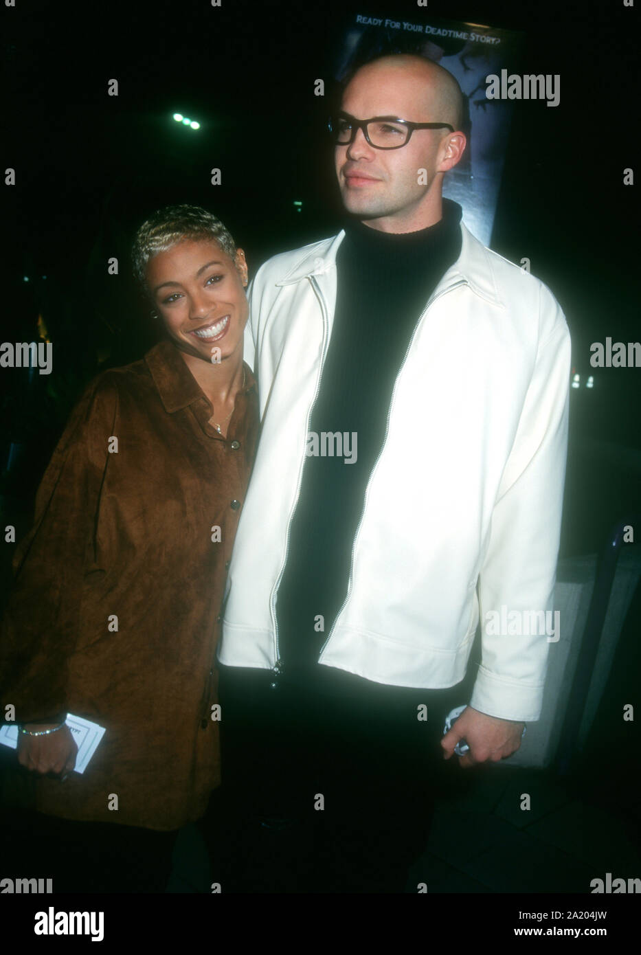 Hollywood, California, USA 11th January 1995 Actress Jada Pinkett and actor Billy Zane attend 'Tales from the Crypt: Demon Knight' Hollywood Premiere on January 11, 1995 at Hollywood Galaxy Theatre in Hollywood, California, USA. Photo by Barry King/Alamy Stock Photo Stock Photo