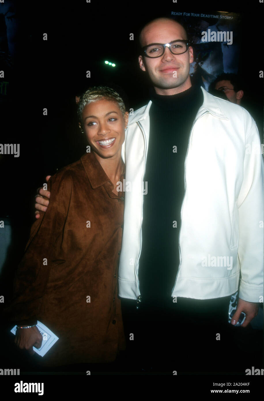 Hollywood, California, USA 11th January 1995 Actress Jada Pinkett and actor Billy Zane attend 'Tales from the Crypt: Demon Knight' Hollywood Premiere on January 11, 1995 at Hollywood Galaxy Theatre in Hollywood, California, USA. Photo by Barry King/Alamy Stock Photo Stock Photo