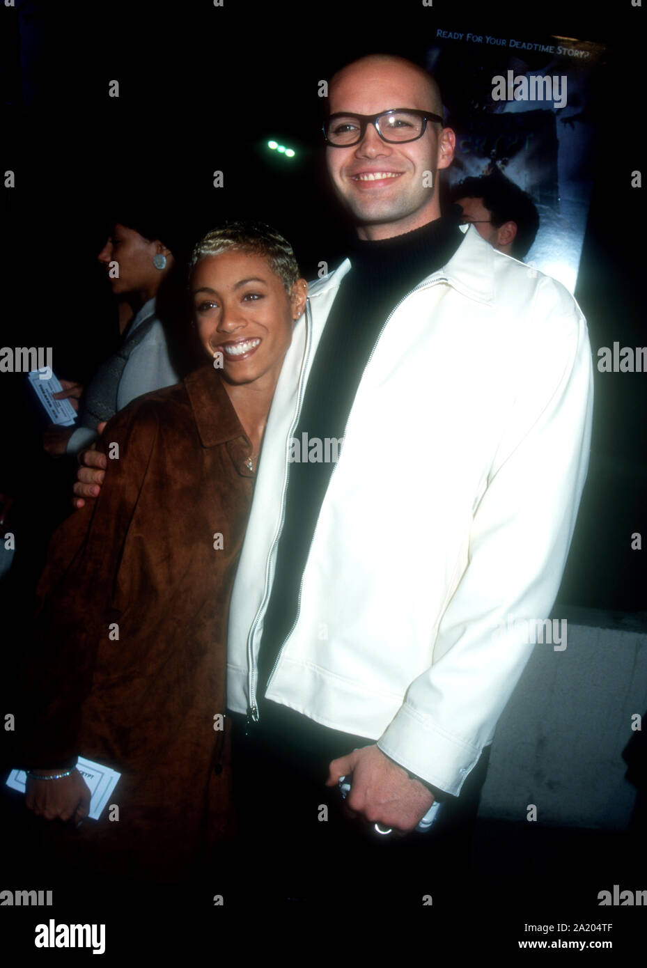 Hollywood, California, USA 11th January 1995 Actress Jada Pinkett and actor Billy Zane attend 'Tales from the Crypt: Demon Knight' Hollywood Premiere on January 11, 1995 at Hollywood Galaxy Theatre in Hollywood, California, USA. Photo by Barry King/Alamy Stock Photo Stock Photo