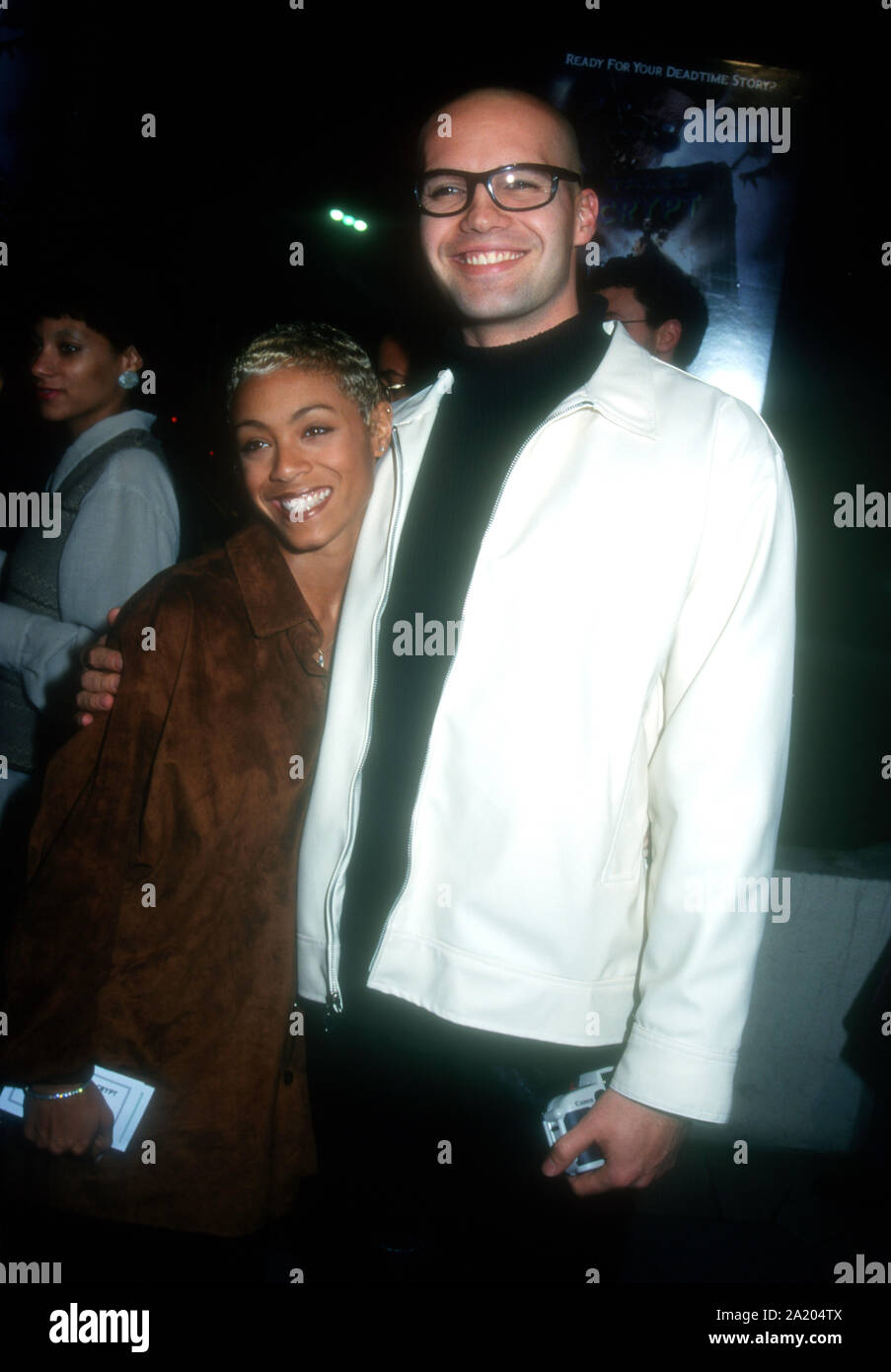 Hollywood, California, USA 11th January 1995 Actress Jada Pinkett and actor Billy Zane attend 'Tales from the Crypt: Demon Knight' Hollywood Premiere on January 11, 1995 at Hollywood Galaxy Theatre in Hollywood, California, USA. Photo by Barry King/Alamy Stock Photo Stock Photo