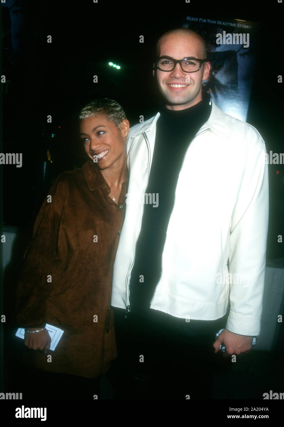Hollywood, California, USA 11th January 1995 Actress Jada Pinkett and actor Billy Zane attend 'Tales from the Crypt: Demon Knight' Hollywood Premiere on January 11, 1995 at Hollywood Galaxy Theatre in Hollywood, California, USA. Photo by Barry King/Alamy Stock Photo Stock Photo