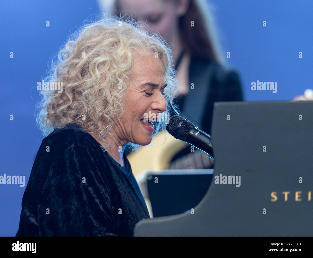 New York, NY September 28, 2019 Carole King performs on stage during