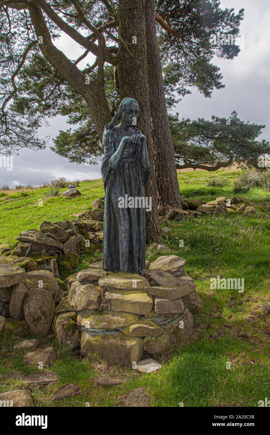 Visitation, The Madonna, Glenkiln Statues, Glenkiln, Dumfries and Galloway Stock Photo